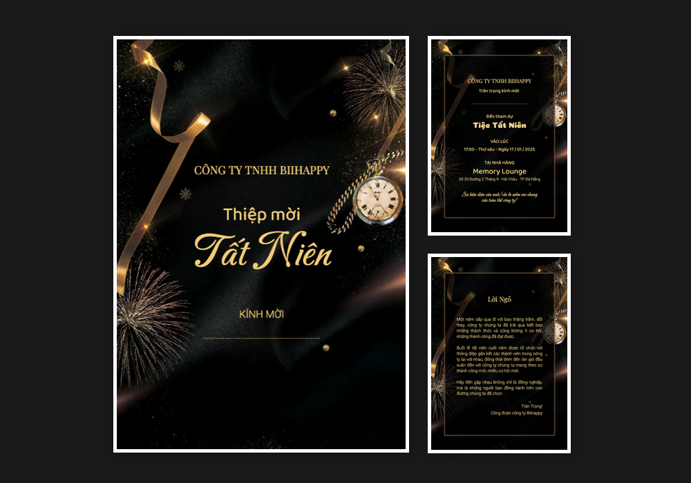 Mẫu thiệp tất niên 417 | Thiệp mời online | InvitePro by Biihappy