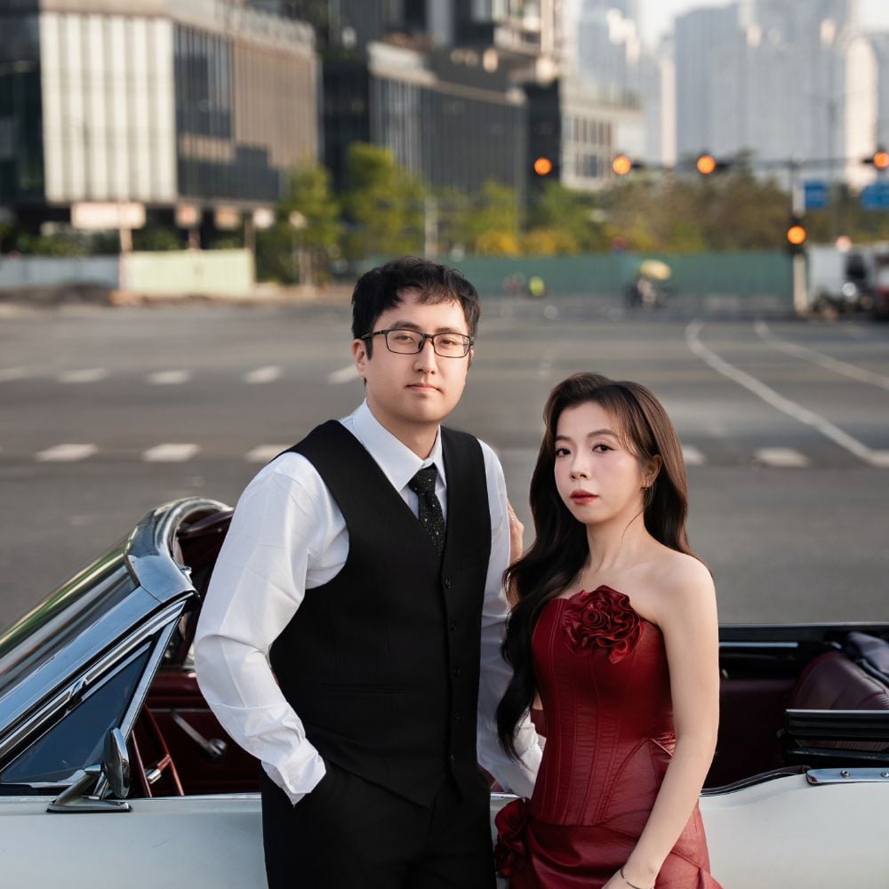 Thiệp cưới online của cặp đôi: Trần Santiago & Cẩm Thu